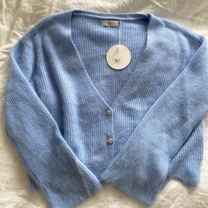 Charcoal clothing blue cardigan